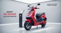 ₹5,000 डिस्काउंट ऑफर के साथ लॉन्च हुआ Gkon Red Roadies Electric Scooter – दमदार बैटरी और स्मार्ट फीचर्स