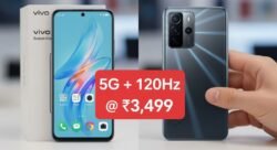 बजट-किंग Vivo — 5G + 120Hz @ ₹3,499; पहले एक साल के लिए Netflix फ्री।