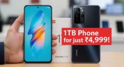 बिल्कुल सच! Xiaomi 1TB फोन सिर्फ ₹4,999 — पहले 10,000 खरीदारों को एक्स्ट्रा वॉरंटी।